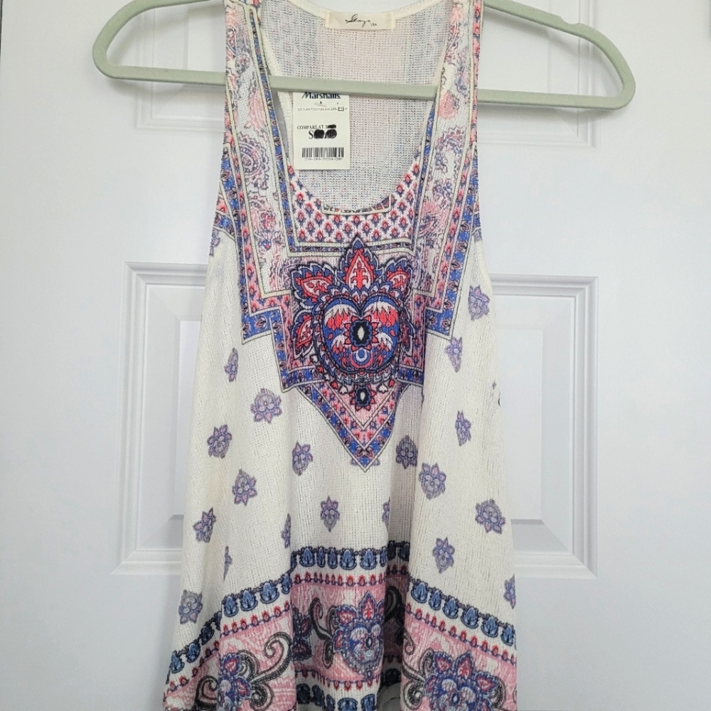 Indie style tank top